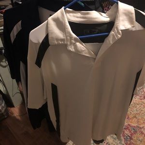 2 Men’s PGA Polo Golf Shirts Size Large